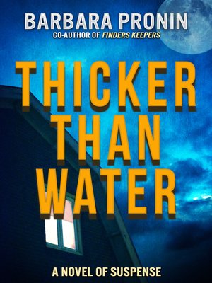 cover image of Thicker Than Water